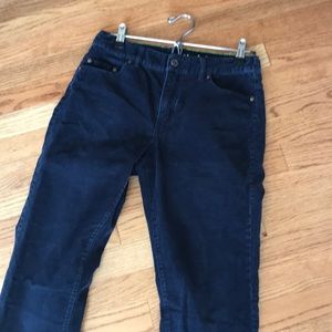 Crew cuts boys’ navy corduroy jean style pants -16